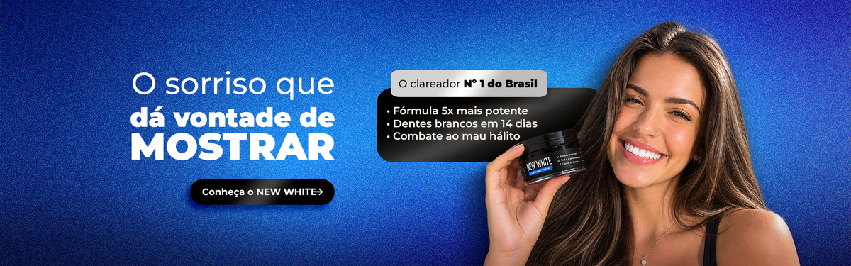 Banner de promoção New White