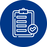 Ícone para mostrar que o clareamento dental caseiro da New White é aprovado pela anvisa